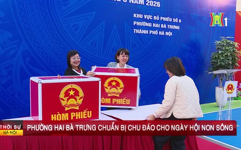 Phường Hai Bà Trưng - chuẩn bị chu đáo cho Ngày hội non sông.