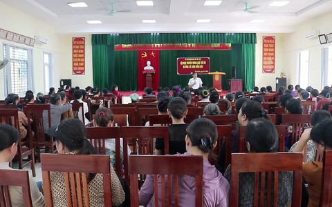 Xã Hòa Phú: Chú trong công tác tuyên truyền, phòng chống tai nạn thương tích cho trẻ em