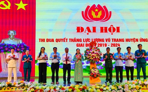 Ứng Hòa: 29 tập thể, cá nhân được khen thưởng trong phong trào thi đua quyết thắng