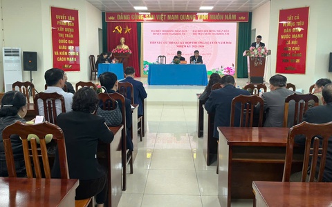 Tổ đai biểu số 3 HĐND huyện Quốc Oai khóa XX tiếp xúc cử tri sau kỳ họp thứ 18 – kỳ  họp cuối năm 2024 tại Thị trấn Quốc Oai