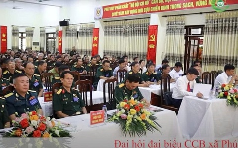 TIN TRUYỀN HÌNH: Đại hội đại biểu Hội Cựu chiến binh xã Phú Cát lần thứ VIII, nhiệm kỳ 2025 – 2030 thành công tốt đẹp