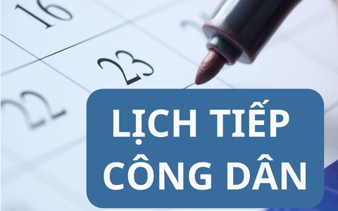 Thông báo lịch tiếp công dân quý IV/2025 của Thường trực HĐND phường, nhiệm kỳ 2021-2026