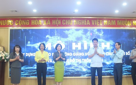 “Bản sao số phường Giảng Võ” - Hướng đến quản trị đô thị thông minh
