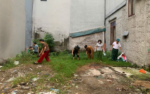 Cán bộ, hội viên, đoàn viên và nhân dân phường Kiến Hưng hưởng ứng 