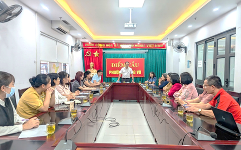 PHƯỜNG GIẢNG VÕ: GẶP MẶT, ĐỘNG VIÊN KHÍCH LỆ 06 GIÁO VIÊN TIÊU BIỂU DỰ THI GIÁO VIÊN DẠY GIỎI THCS CẤP THÀNH PHỐ NĂM HỌC 2025-2026