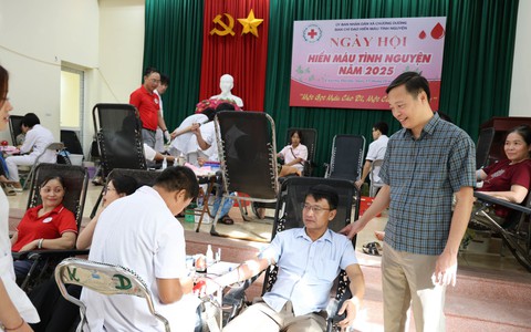Chương Dương: Ý nghĩa và ấm áp Ngày hội Hiến máu tình nguyện năm 2025
