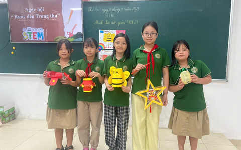 TRƯỜNG TIỂU HỌC ĐỊNH CÔNG ĐÁNH THỨC TIỀM NĂNG STEM TRONG TỪNG BÀI HỌC