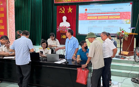 Xuân Mai đạt kết quả cao trong triển khai cài đặt và nộp thuế sử dụng đất phi nông nghiệp qua Etax Mobile