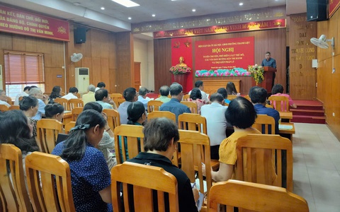 PHƯỜNG THANH LIỆT TỔ CHỨC HỘI NGHỊ TUYÊN TRUYỀN, PHỔ BIẾN PHÁP LUẬT VÀ TRỢ GIÚP PHÁP LÝ CHO NHÂN DÂN