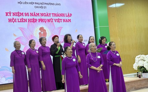 CÁC CHI HỘI PHỤ NỮ PHƯỜNG LÁNG NÔ NỨC TỔ CHỨC HOẠT ĐỘNG KỶ NIỆM 95 NĂM NGÀY THÀNH LẬP HỘI LIÊN HIỆP PHỤ NỮ VIỆT NAM (20/10/1930 – 20/10/2025)