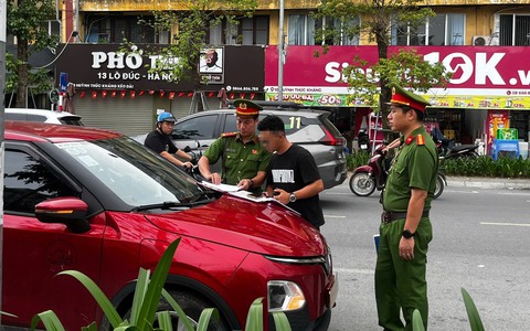 CÔNG AN PHƯỜNG LÁNG TĂNG CƯỜNG KIỂM TRA, XỬ LÝ VI PHẠM TRẬT TỰ ĐÔ THỊ