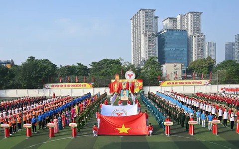 Phường Đống Đa khai mạc Đại hội Thể dục thể thao lần thứ I năm 2025