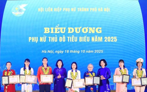 Hội Liên hiệp phụ nữ TP Hà Nội tiếp tục dẫn đầu trong các phong trào thi đua yêu nước