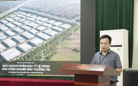 Xã Thường Tín lấy ý kiến Quy hoạch Khu công nghiệp Bắc Thường Tín