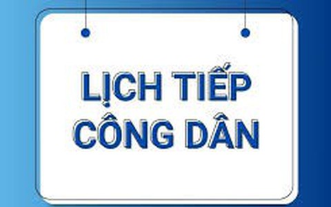 Lịch tiếp dân định kỳ của đồng chí Bí thư Đảng ủy, ngày 20/10/2025 và ngày 27/10/2025