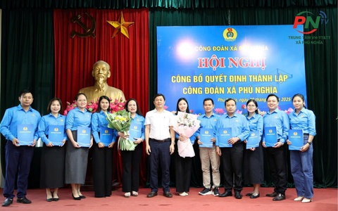 Công đoàn xã Phú Nghĩa – Vững bước vào hành trình mới