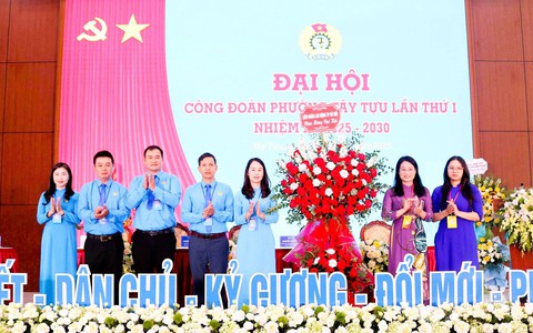 Đại hội Công đoàn Phường Tây Tựu lần thứ I, nhiệm kỳ 2025-2030