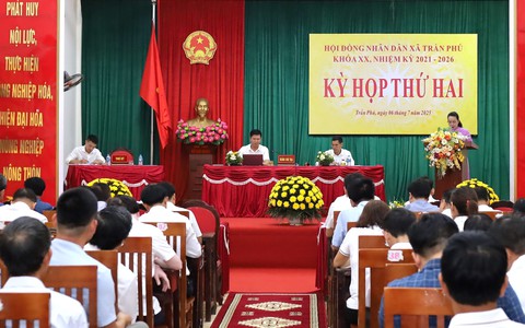 HĐND xã Trần Phú nhiệm kỳ 2021-2026