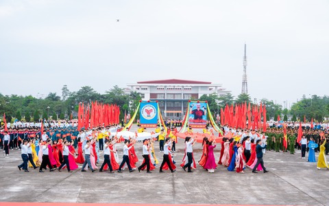 Những hình ảnh ấn tượng tại Lễ khai mạc Đại hội TDTT xã Quang Minh lần thứ I, năm 2025