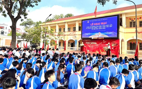 XÃ NỘI BÀI TỔ CHỨC LỄ PHÁT ĐỘNG TUẦN LỄ HỌC TẬP SUỐT ĐỜI NĂM 2025