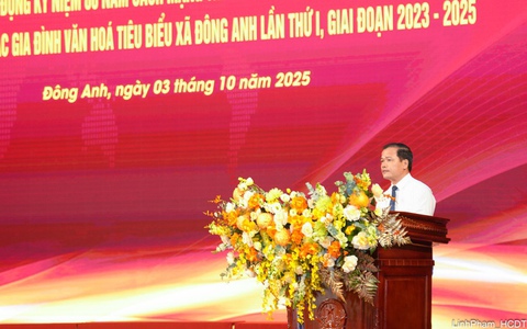 Xã Đông Anh tuyên dương nhiều điển hình tiên tiến giai đoạn 2020 - 2025