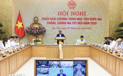 Hội nghị trực tuyến triển khai Chương trình mục tiêu quốc gia phòng, chống ma túy đến năm 2030
