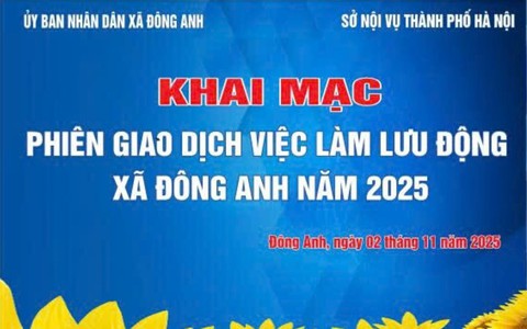 DANH SÁCH CÁC DOANH NGHIỆP THAM GIA PHIÊN GIAO DỊCH VIỆC LÀM XÃ ĐÔNG ANH NĂM 2025 NGÀY 02/11/2025