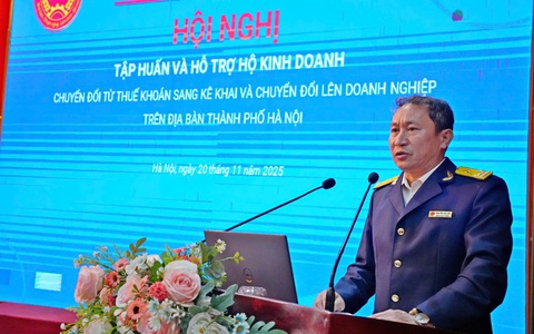 HỖ TRỢ HỘ KINH DOANH CHUYỂN ĐỔI TỪ THUẾ KHOÁN SANG KÊ KHAI