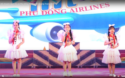 Kể chuyện sách hè xã Phù Đổng 2025