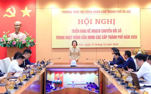 Thành phố Hà Nội: Triển khai kế hoạch chuyển đổi số, nâng cao hiệu quả hoạt động của HĐND các cấp