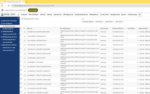 UBND XÃ TRUNG GIÃ BAN HÀNH QUY CHẾ QUẢN LÝ, SỬ DỤNG PHẦN MỀM QUẢN LÝ CƠ SỞ DỮ LIỆU CÁN BỘ, CÔNG CHỨC, VIÊN 