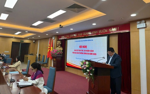 Hội nghị giao dự toán ngân sách nhà nước phường Đống Đa năm 2026