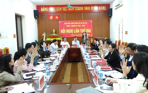 Hội nghị lần thứ Hai Ban chấp hành Đảng bộ xã Vật Lại