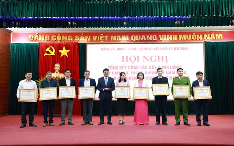 Yên Xuân tổng kết công tác xây dựng Đảng, xây dựng hệ thống chính trị, triển khai nhiệm vụ trọng tâm năm 2026