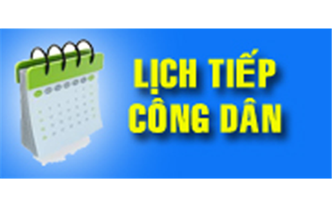 Lịch tiếp công dân tháng 12 năm 2025 của Chủ tịch UBND xã