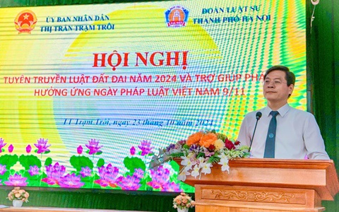 Kết quả chấm điểm, đánh giá xã, thị trấn đạt chuẩn tiếp cận pháp luật năm 2024