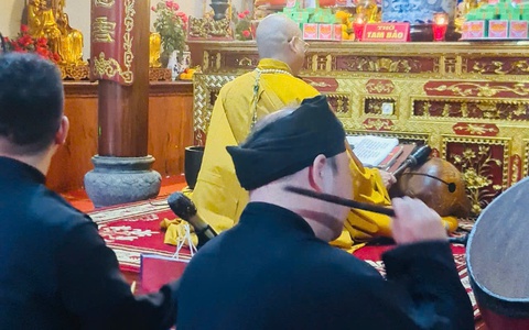 Lễ giỗ tổ chùa Thúy Lĩnh, phường Lĩnh Nam