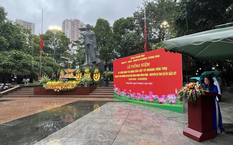 Lễ tưởng niệm 81 năm ngày hy sinh của đồng chí Hoàng Văn Thụ- Nguyên UVTV BCH  Trung ương Đảng, nguyên Bí thư Xứ ủy Bắc Kỳ (24/5/1944 – 24/5/2025)
