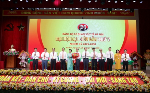 Đại hội đại biểu Đảng bộ cơ quan Sở Y tế Hà Nội lần thứ V, nhiệm kỳ 2025 – 2030