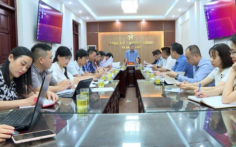 Ủy ban nhân dân xã An Khánh mới vận hành thử nghiệm mô hình chính quyền địa phương hai cấp