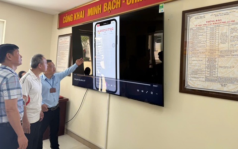 331 thủ tục hành chính được chuyển giao về phường thực hiện trong thời gian vận hành thử nghiệm mô hình chính quyền địa phương 2 cấp
