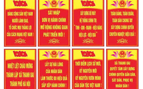 Xã Thanh Oai mới sẵn sàng tâm thế cho ngày đi vào hoạt động