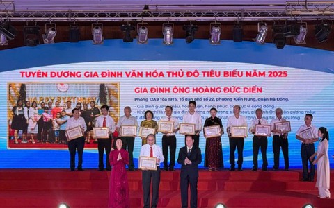 Lan tỏa nét đẹp văn hóa gia đình người Hà Nội