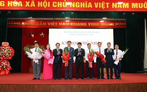 HĐND XÃ VĨNH THANH TỔ CHỨC KỲ HỌP THỨ NHẤT