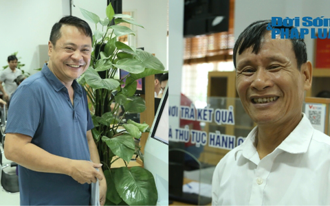 Ngày đầu vận hành chính quyền địa phương 2 cấp: Nụ cười, niềm vui của người dân tại UBND Phường Đông Ngạc, Hà Nội