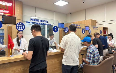 Phường Ngọc Hà trong ngày đầu vận hành mô hình chính quyền địa phương hai cấp