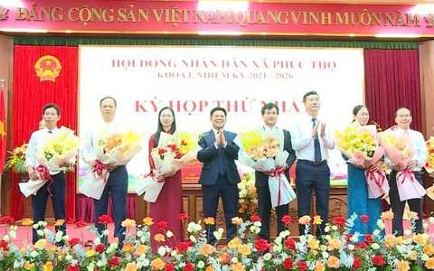 HĐND xã Phúc Thọ tổ chức Kỳ họp thứ Nhất khoá I, nhiệm kỳ 2021–2026