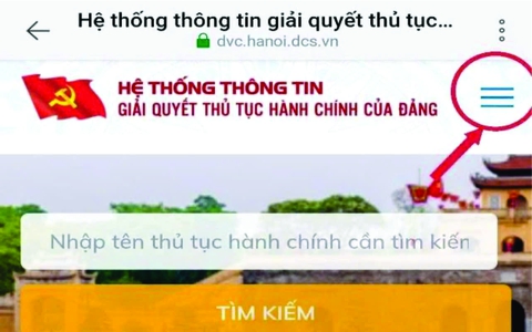 Đẩy mạnh tuyên truyền ứng dụng thực hiện các thủ tục hành chính của Đảng trên Cổng dịch vụ công Quốc gia