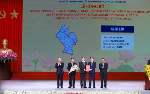 Xã Gia Lâm: Những thông tin chi tiết sau sắp xếp