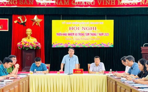 UBND xã Thanh Trì: Tổ chức tinh gọn, vận hành chuyên nghiệp chính quyền địa phương hai cấp